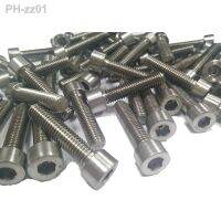 10pcs/lot DIN912 Titanium hex socket head cap screw M1.6 M2 M2.5 M3 M4 M5 M6