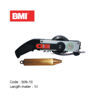 BMI เทปวัดน้ำมัน เทปวัดความลึก พร้อม ลูกดิ่ง High Etch Stainless Steel Tape 1/2" ยาว 10 15 20 และ 30 เมตร