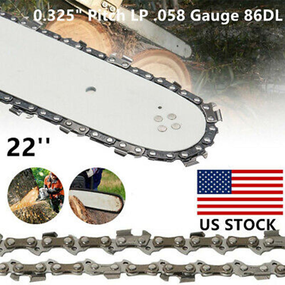 16 Types 10'' 12'' 14'' 16'' 18'' 20'' Chainsaw Chain Blade Replacement Saw Part 