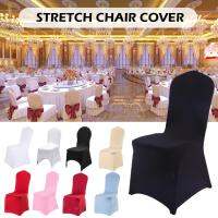 Wedding Hotel Chair Cover Banquet Thickening Universal Cover Piece One Chair Wedding F0B7