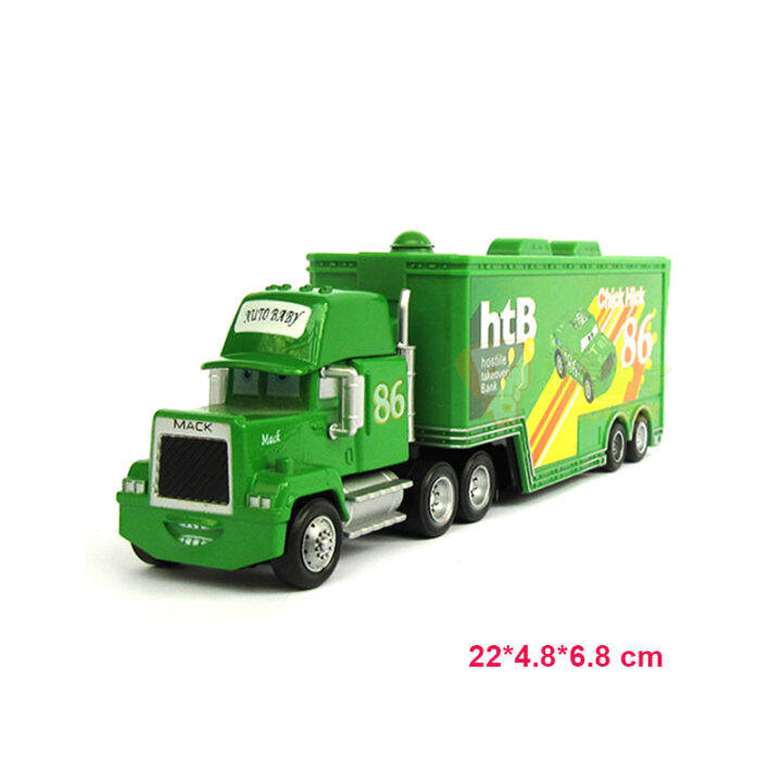 155 Pixar Cars 2 3 Diecasts Metal Car Toy Lightning McQueen Uncle Mack