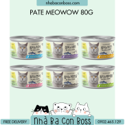 Combo lon pate MEOWOW vị ngẫu nhiên