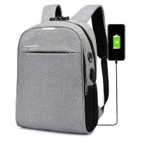 Qyahlybz computer business backpack mens shoulder bags travel anti-theft USB rechargeable backpacks large capacity briefcase