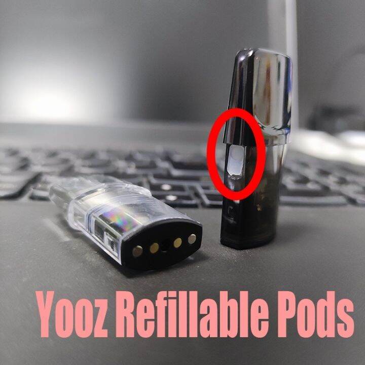 yooz 1 pods refillable original saltnic e juice for pod smoke gun mini