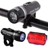 SCOFIELD Bicycle 5 LED Head Light Head Light Bike Flashlight Tail Light Bicycle 5 LED Flashlight