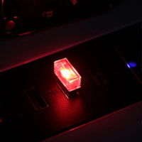 MARBIT Car USB LED บรรยากาศไฟตกแต่งโคมไฟภายในไฟฉุกเฉิน