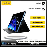 Realme Tablet X Smart Protective Case 【New Product】 Thin and Light Texture-Non-slip Design-Adjustable Stand-2mm Thickness-Storage Pen Slot-Suitable for Realme Tablet X