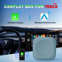 T6 Carplay แบบไร้สายสำหรับ Tesla Carplay แอนดรอยด์แอร์เพลย์สำหรับรุ่น3 /X/fi/s สายเชื่อมอุปกรณ์ใช้ในรถ Ota อัพเกรดออนไลน์