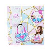 ? กระเป๋า DIY รุ่น Sweetheart Girl Fashion Bag (Size: กระเป๋าสายหนังพลาสติก) ของเล่น ชุดทำกระเป๋างานฝีมือ ของขวัญสุดเก๋ กระเป๋า DIY