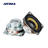 AIYIMA ลำโพงขนาดเล็ก1.5นิ้ว4/8ohm 5W ขนาด40มม. ลำโพงวิทยุพกพานีโอดิเมียมบางเฉียบเต็มรูปแบบสำหรับ DIY โฮมเธียเตอร์2ชิ้น