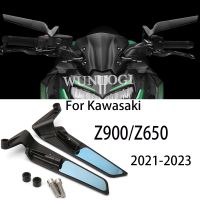 ❍❣ Z900 Accessories Z650 For Kawasaki Z650 Z900 Motorcycle 2021-2023 Mirrors Sports Winglets Mirror Kits Mirrors Wing Mirrors