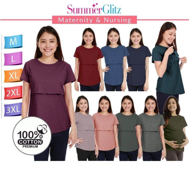 summerglitz-100-premium-cotton-fitted-maternity-nursing-tee-breastfeeding-t-shirt-baju-menyusu-mengandung