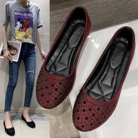 ℡ xing lu nan Size35-43 单鞋 OL women shoes flat shoes flats kasut wanita murah woman shoes Womens Flat Shoes Working Shoes Office Lady