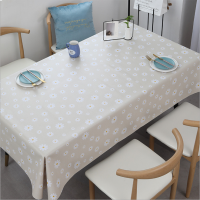 EMD KONI tablecloth PVC waterproof, stain-resistant and wash-free table runner