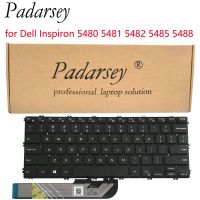 Padarsey แป้นพิมพ์ของdell เปลี่ยนจากเรา Inspiron 5480 5481 5482 5485 5488 5491 5580 5582 5585 5591 7386ไร้กรอบ7586