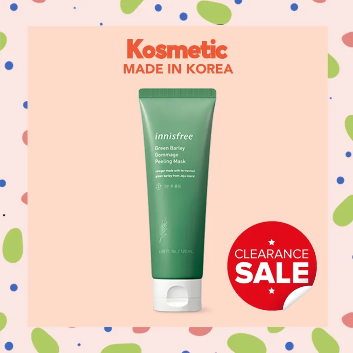 [INNISFREE] Green Barley Gommage Peeling Mask 120ml Lazada PH