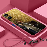 สำหรับ Y22S Vivo = Y22เคสโทรศัพท์เปลือกนิ่มขอบตรง