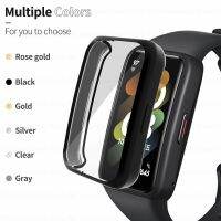 For Huawei Band 7 Case Soft TPU Protective Cover Smartwatch Accessories Bumper For Huawei Honor Band 6 7 Pro Band6 6 Band7 Shell Cables