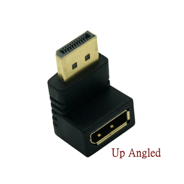 up-down-displayport-adapter-left-right-angled-dp-adapter-4k-60hz-2k-144hz-pass-through-90-degree-angle-displayport-1-2-converter