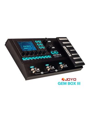 JOYO GEMBOX III Guitar Effect มัลติเอฟเฟคกีตาร์ เสียงแอมป์ 61 เสียง / เอฟเฟค 157 เสียง ต่อคอมได ( GEMBOX 3 / GEM BOX III ) + ฟรีอแดปเตอร์