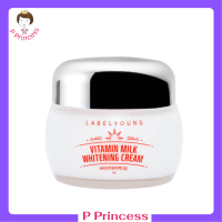 ** 1 กระปุก ** Label Young Vitamin Milk Whitening Cream ลาเบลยัง วิตามิน มิลค์ ไวท์เทนนิ่ง ครีม บรรจุ 55 g. / 1 กระปุก