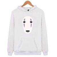 No Face Kaonashi Nerd Apparel Geek WomenS Hood Streetwears Men Long Sleeve Hoodies Adult Hooded Sweatshirts Japan Anime Size Xxs-4Xl