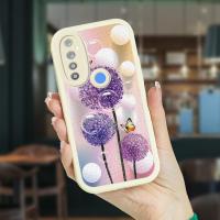 เคสสำหรับ Realme 5 5i 5S 6i 6S 8 Pro 7 7i 10 Pro Plus 10 Pro + Realme Narzo 20 Pro 20A ลายดอกไม้ผีเสื้อทรงตรงฝาหลังขอบเลนส์รวมทุกอย่างเคสโทรศัพท์มือถือซิลิโคนนิ่มกันกระแทก