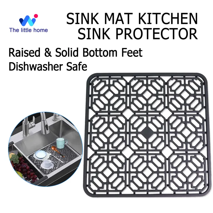 Silicone Sink Mat Kitchen Sink Protector for Bottom of Farmhouse