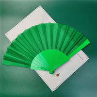 Imitation Silk Female Silk Fan Personality Fans Wedding Personality Fans Fan Handing Fan Folding Hand Fan