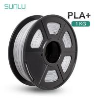 Sunlu ไส้หลอดเครื่องพิมพ์3d Plaplus 1.75มม. 1กก. ไม่มีฟองเป็นมิตรต่อสิ่งแวดล้อมย่อยสลายได้ความเหนียวดีเยี่ยมสีสว่างปลอดสารพิษ