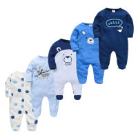 2022 New Baby Boys Pajamas Newborn Blanket Sleepers Toddler Girls Bebe Fille 3 5Pcs Spring 100 Cotton Sleepwear Infant Outfits