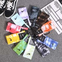 [Malaysia Ready Stock] Tie-dyed socks Stokin men women Stokin Cute Lelaki Perempuan Uni Tie Dye socks