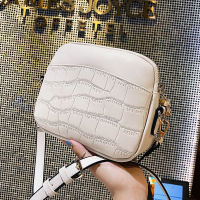 Shell Bag For Women New Stone Pattern Embossed White Ladys Shoulder Bag Casual Daily Female Cross Body Bag Phone Wallet Black