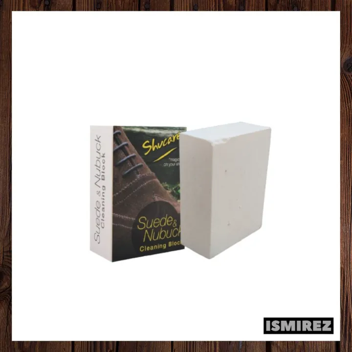Shucare Suede and Nubuck Cleaning Block/Eraser Pemadam Kotoran Untuk
