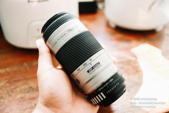 ขายเลนส์มือหมุน-minolta-75-300mm-f4-5-5-6-serial-96205526-for-sony-mirrorless