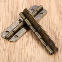 ❒❅☃ 2pcs Door Cabinet Long Hinge Zinc Alloy Vintage Jewelry Chest Wardrobe Suitcase Decorative Furniture Hinges 51x16mm