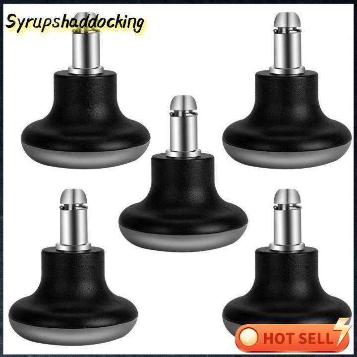 SYRUPSHADDOCKING Rubber Chair Wheels Trolley Brake Heavy Duty Caster