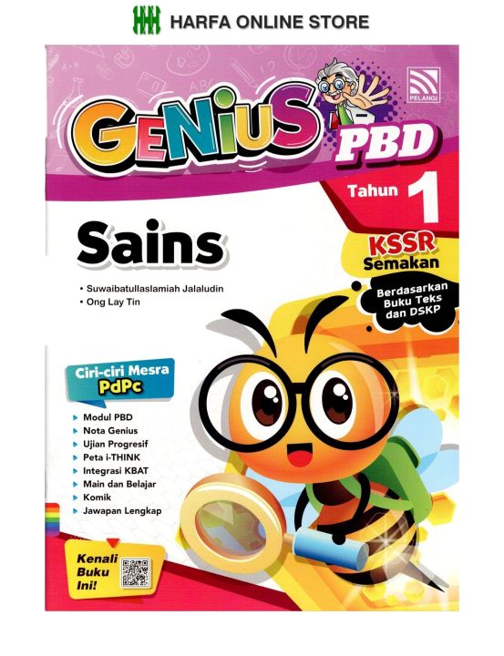 Buku Latihan Genius Pbd Sains Tahun Kssr Semakan Lazada