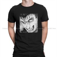 Berserk Guts อะนิเมะ Crewneck Original เสื้อยืด ArtStation - Berserk - Guts ปรับแต่ง Homme T เสื้อตลกเสื้อขนาด S-6XL คุณภาพสูงแขนสั้น