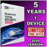 BITDEFENDER TOTAL SECURITY 2020 คีย์แท้ 100% 1 เครื่อง ใช้ได้ 5 ปี สุดคุ้ม