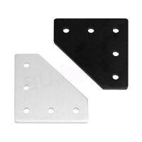 【hot】♟  5 Holes Joint Board Plate Bracket L Connection 2020 Aluminum Profile