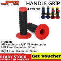 JFG Racing รถจักรยานยนต์สากลสีแดง Pro Taper เจลแถบยาง Grips Pit Dirt Bike รถมอเตอร์ไซด์โมโตครอสอุปกรณ์เสริม