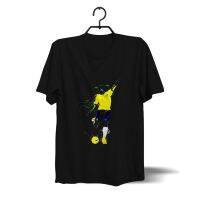 Ctrl.id - เสื้อยืด พิมพ์ลาย National Soccer BRAZIL DTF DTG Cool