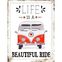 Vintage Cars Wall Decor Sign Inches Metal Tin Sign Decor Iron Painting for Cafes Bars Pubs Shop（Only one size: 20cmX30cm）(Contact seller, free custom pattern)