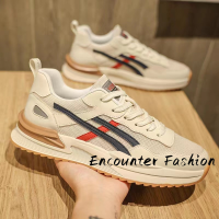 Encounter Fashion  รองเท้าผ้าใบผู้ชาย รองเท้ากีฬาผช รองเท้าแฟชั่นผู้ชาย ใส่สบาย 2023ใหม่ XYD2390MS5 37Z230911