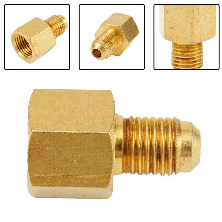 Parts Adaptor Nitrogen Regulator Adapter Useful Connector Fittings Gold