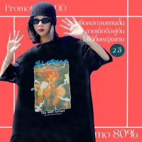 โปรดีๆ?ลด 80% เสื้อยืดคอกลมแขนสั้น สกรีนลายเด็กถือพู่กัน ใส่ได้ทั้งหญิงชาย 2 สี