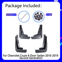 Mudguards fit for Chevrolet Cruze Sedan 2016 2017 2018 2019 Car Accessories Mudflap Fender Auto Replacement Parts