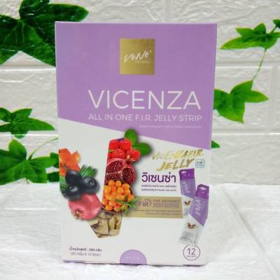 วิเซนซ่า ออลอินวัน เจลลี่ สตริป VeNe Veneka VICENZA Jelly strip บรรจุ  12 ซอง