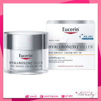 Eucerin HYALURON [3x] FILLER DAY BRIGHT SPF 30 50 ML  ยูเซอริน ฟิลเลอร์ เนื้อแน่น ยืดหยุ่นสูง